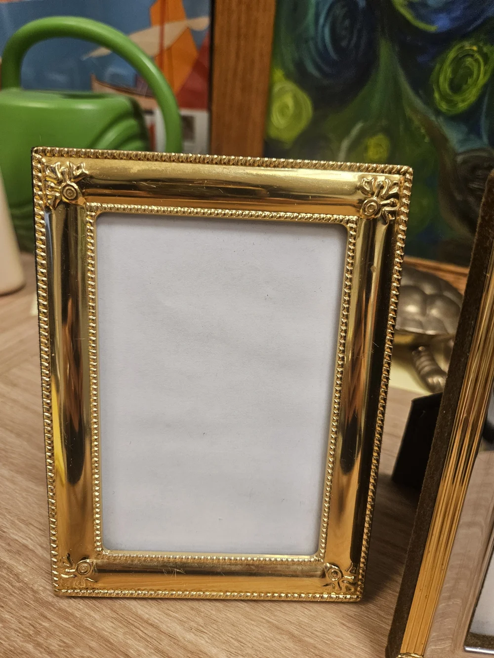 Picture Frames Vintage Classic Brass Gold Silver Metal 4